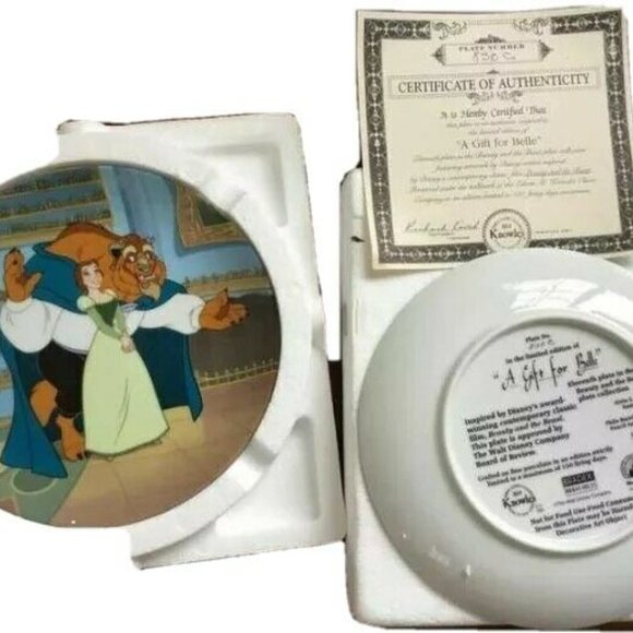Beauty and the Beast Plate Collection with Certs - Picture 5 of 8
